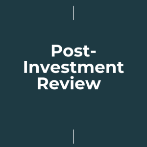 Post-Investment Review — Interactive Tool