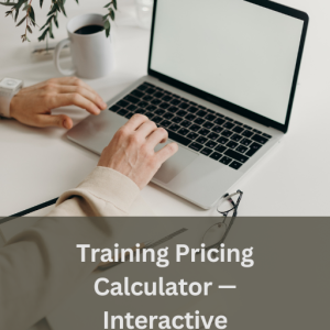 Training Pricing Calculator — Interactive